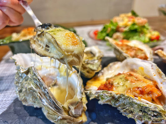 父の日セット販売開始! 牡蠣とチーズとにんにくでお父さんをおもてなし!