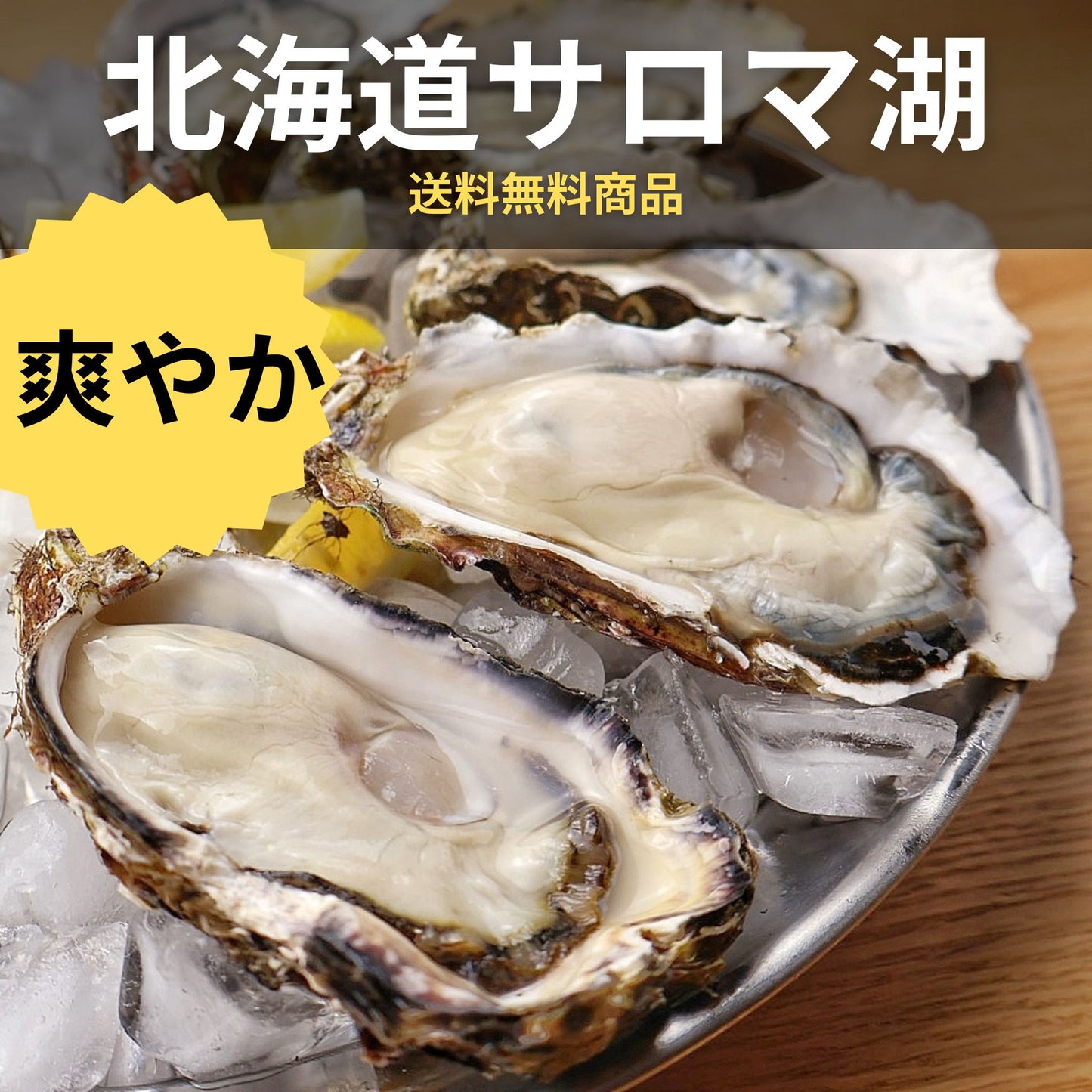 北海道湧別町サロマ湖直送 牡蠣若手の会 湖白牡蠣 カキタベタイ